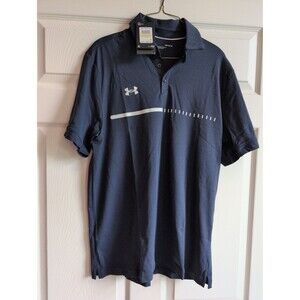Under Armour Loose Fit Men's Victory Polo Shirt - Blue - M